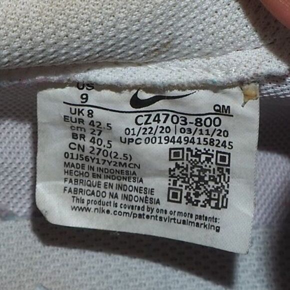 Nike Blazer Low 'Mantra Orange Suede' Casual Sneakers CZ4703-800 Men's 9 - Picture 10 of 11